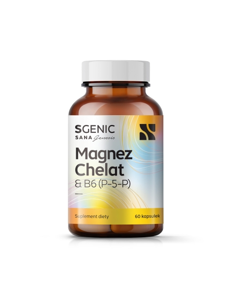 Magnez Chelat & B6 P-5-P